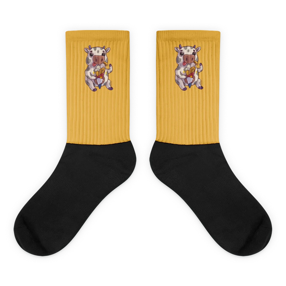 Nomnom - Socks (Yellow - Black) product image (1)