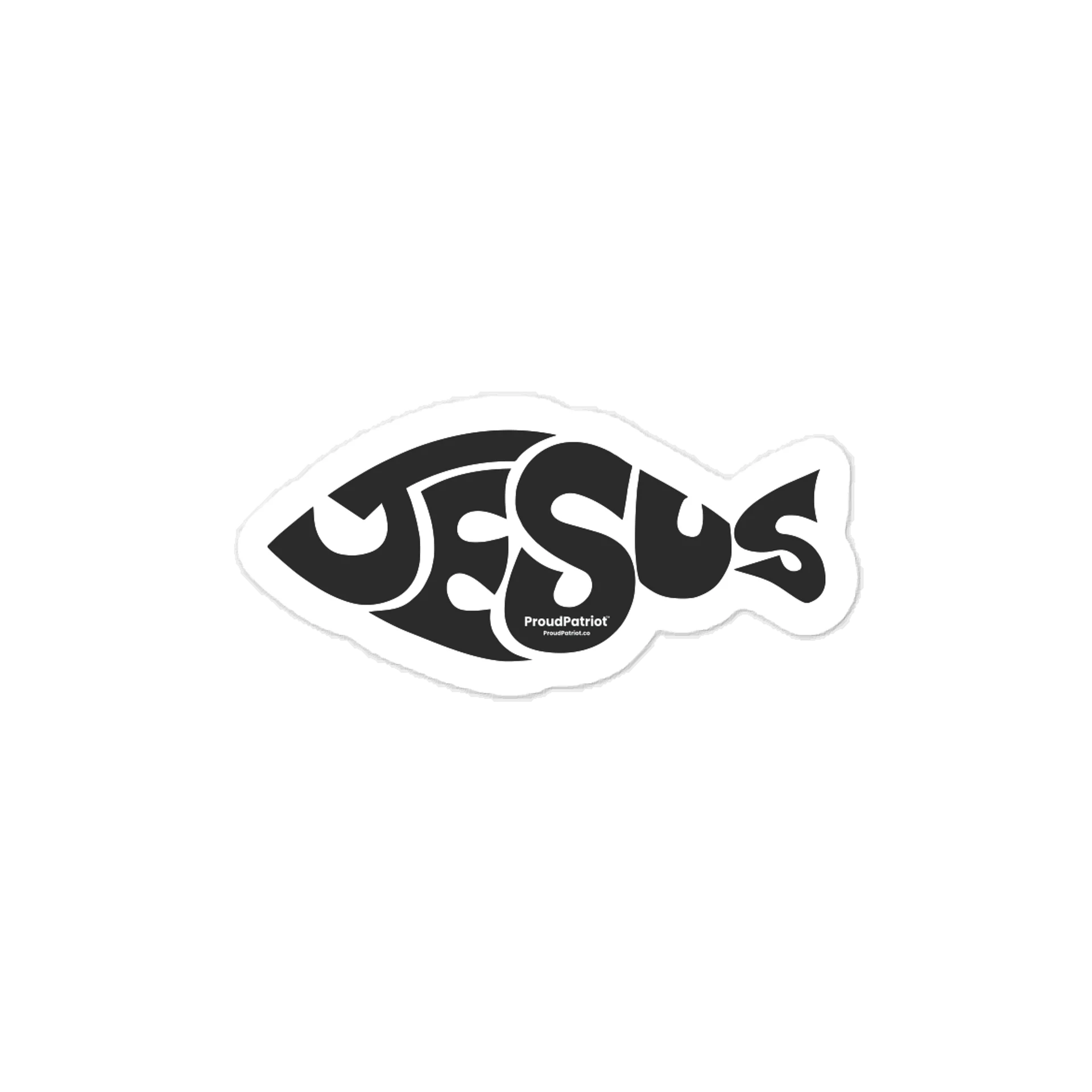 Jesus Vinyl Sticker product image (1)