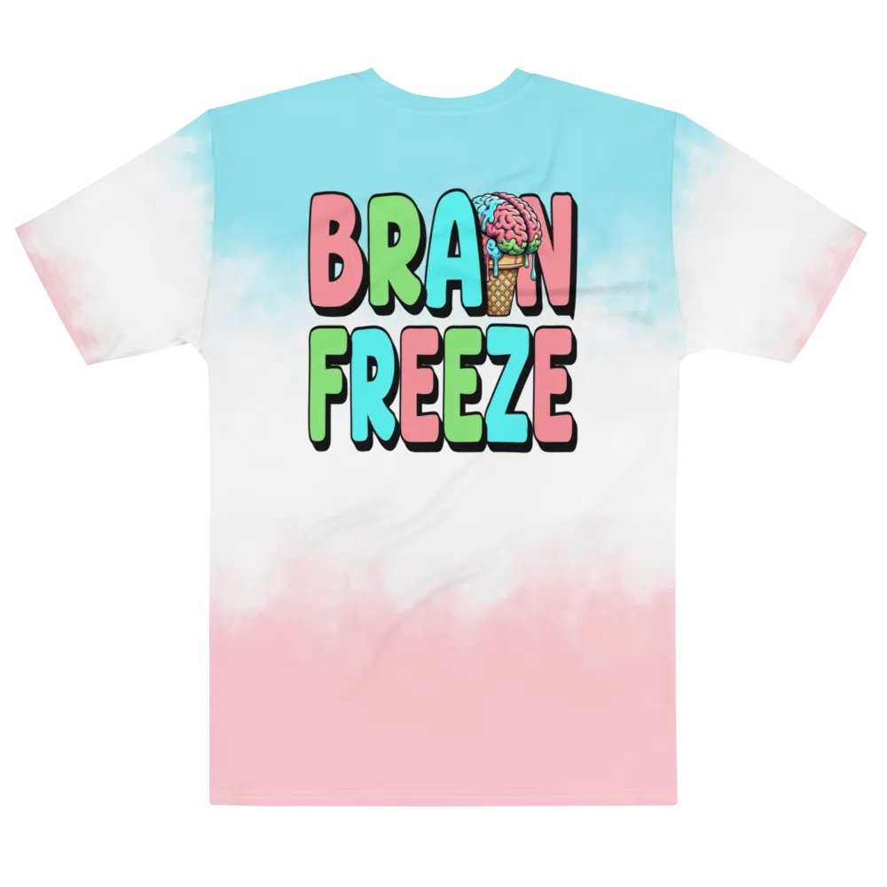 Brain Freeze Men's Crew Neck T-Shirt product image (5)