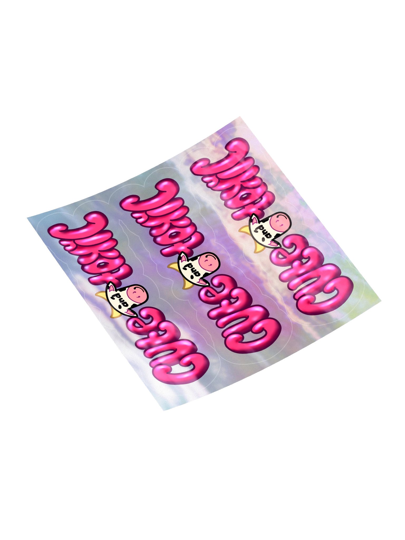 Cute & Toxic - Holo Stickers product image (7)