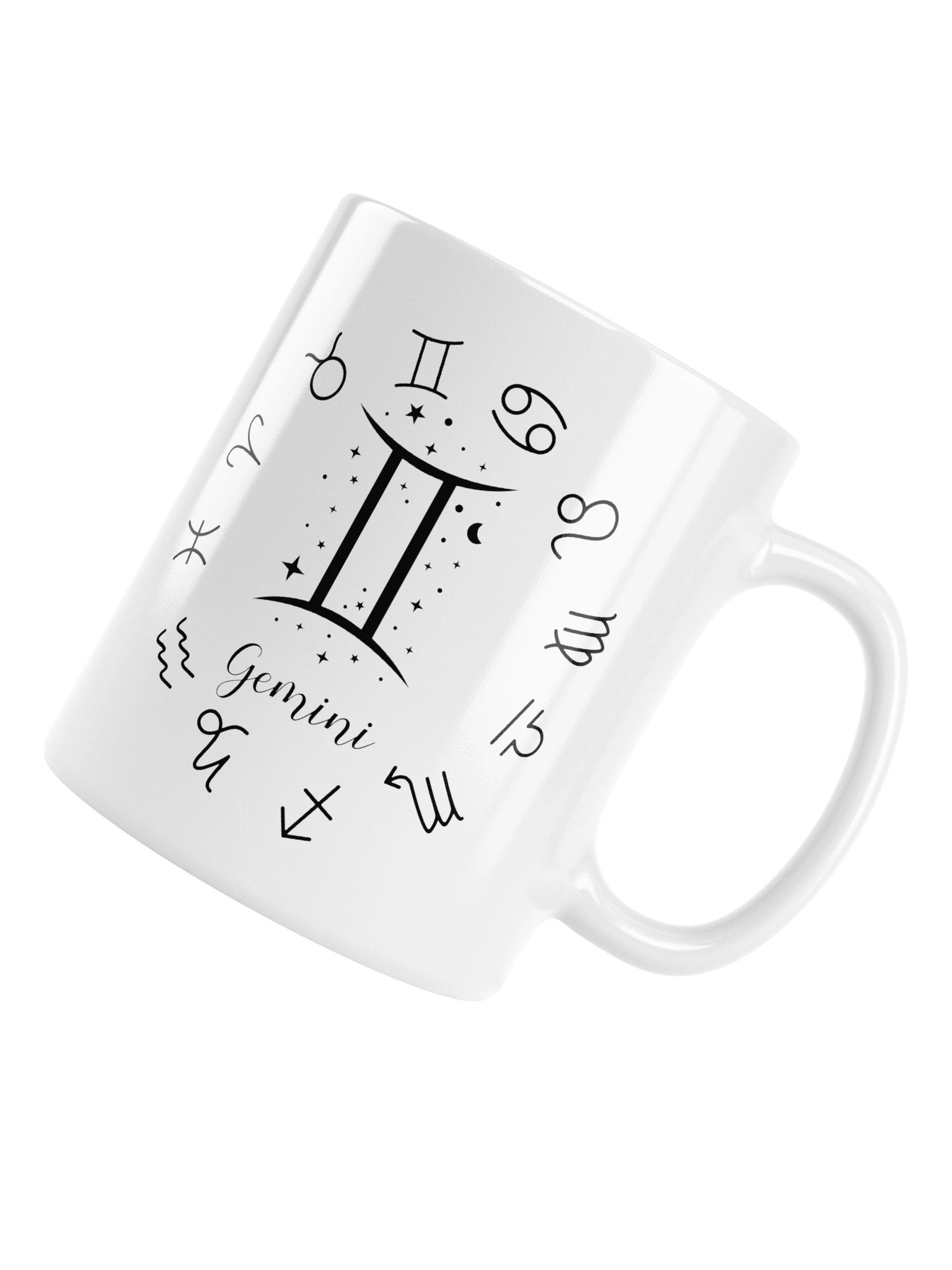 Gemini Zodiac Mug | Curious & Witty Astrology Coffee Mug | Gemini Gift product image (6)