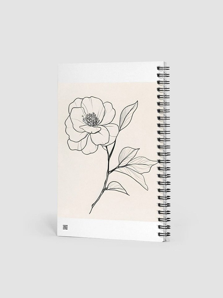 Camellia Spiral Notebook product image (2)