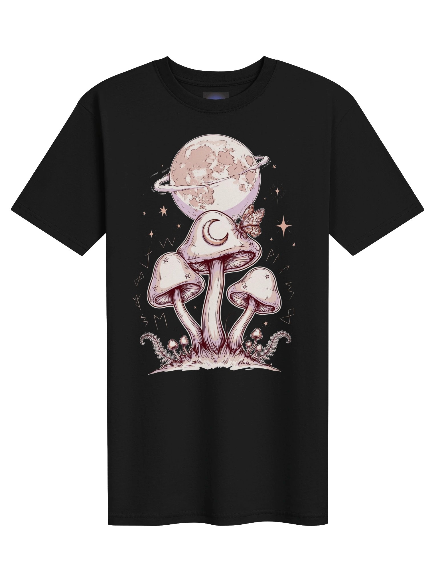 The Astral Fungi // Cosmic Mycelium Heavyweight Tee product image (3)