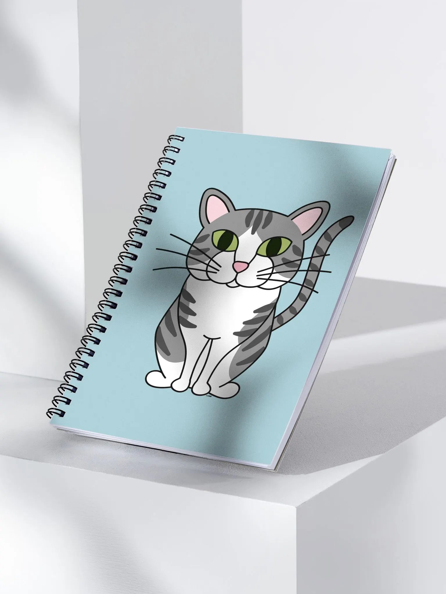 Tabby Cat Spiral Notebook product image (3)