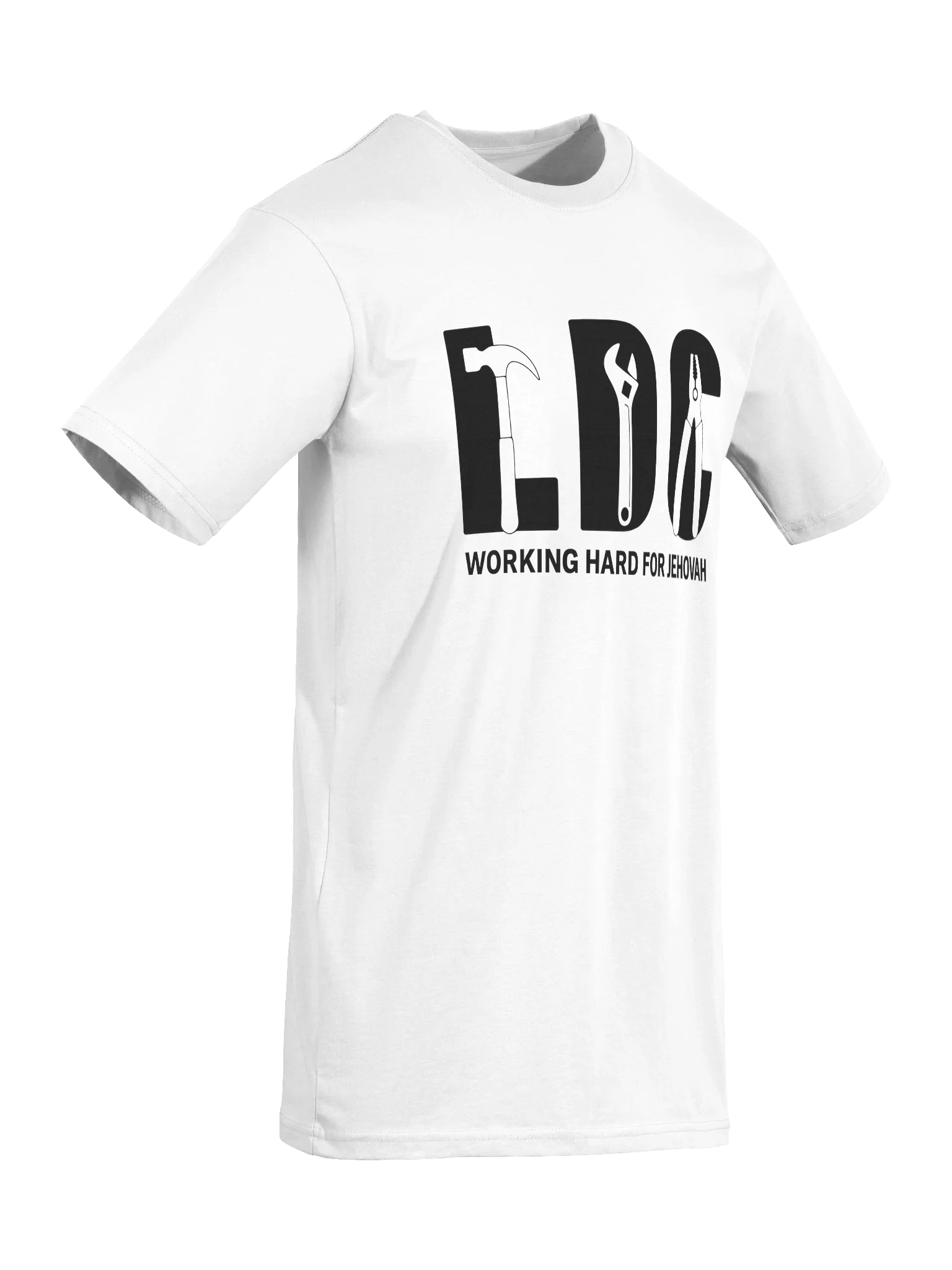 LDC Volunteer Tee – Heavyweight Cotton | Working Hard for Jehovah product image (15)
