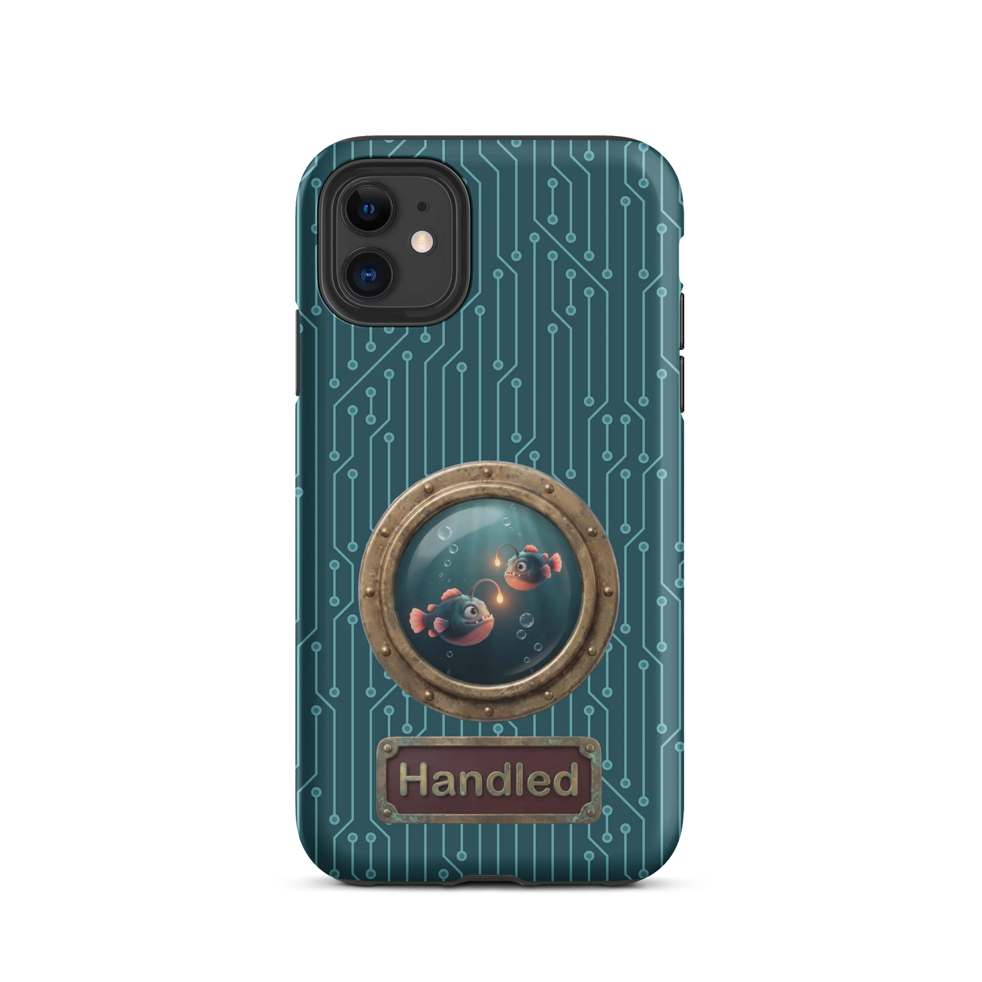 Handled anglerfish tough phone case for iPhone product image (2)
