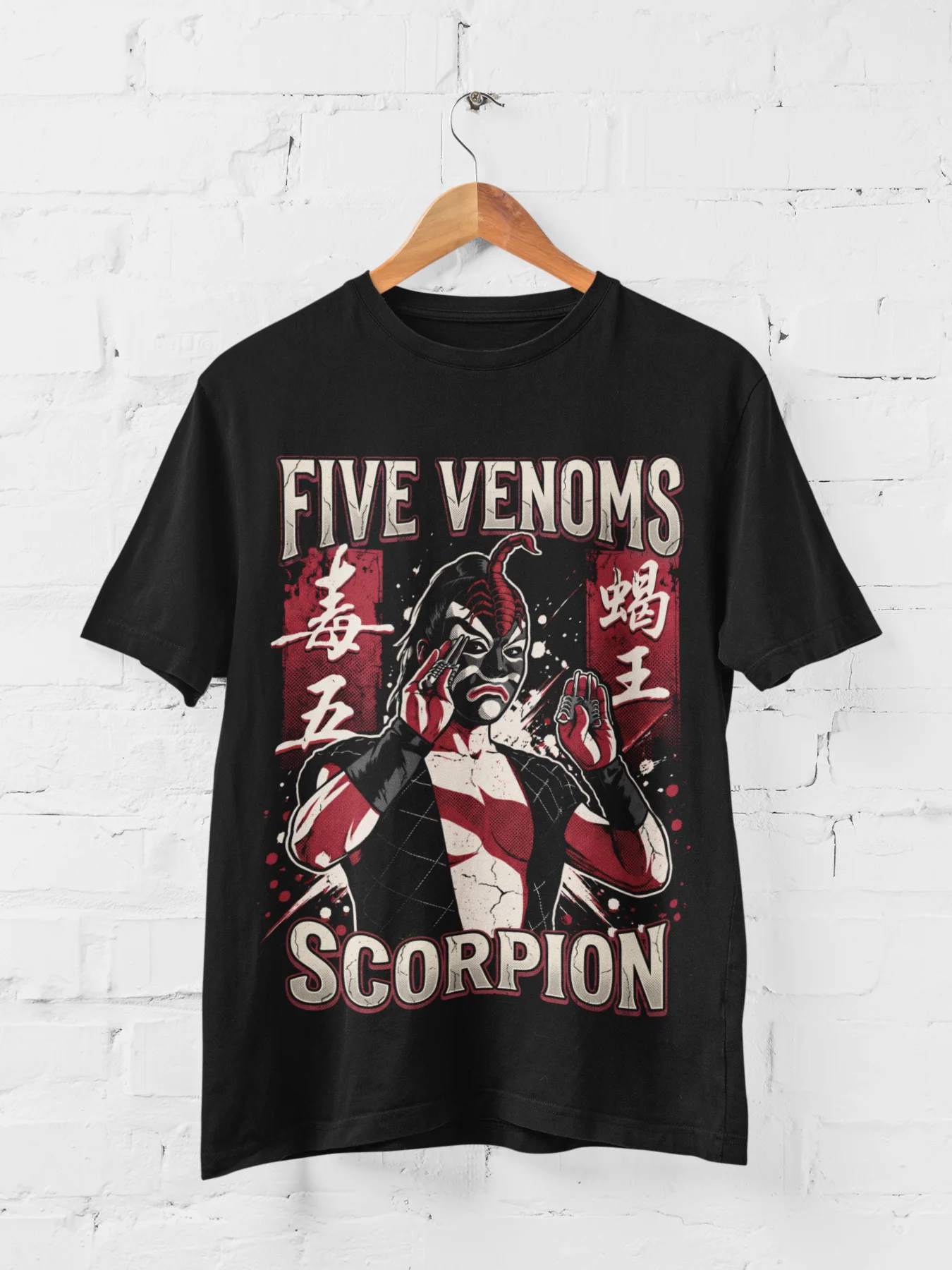 Five Venoms & Scorpion Premium Soft Tee product image (1)