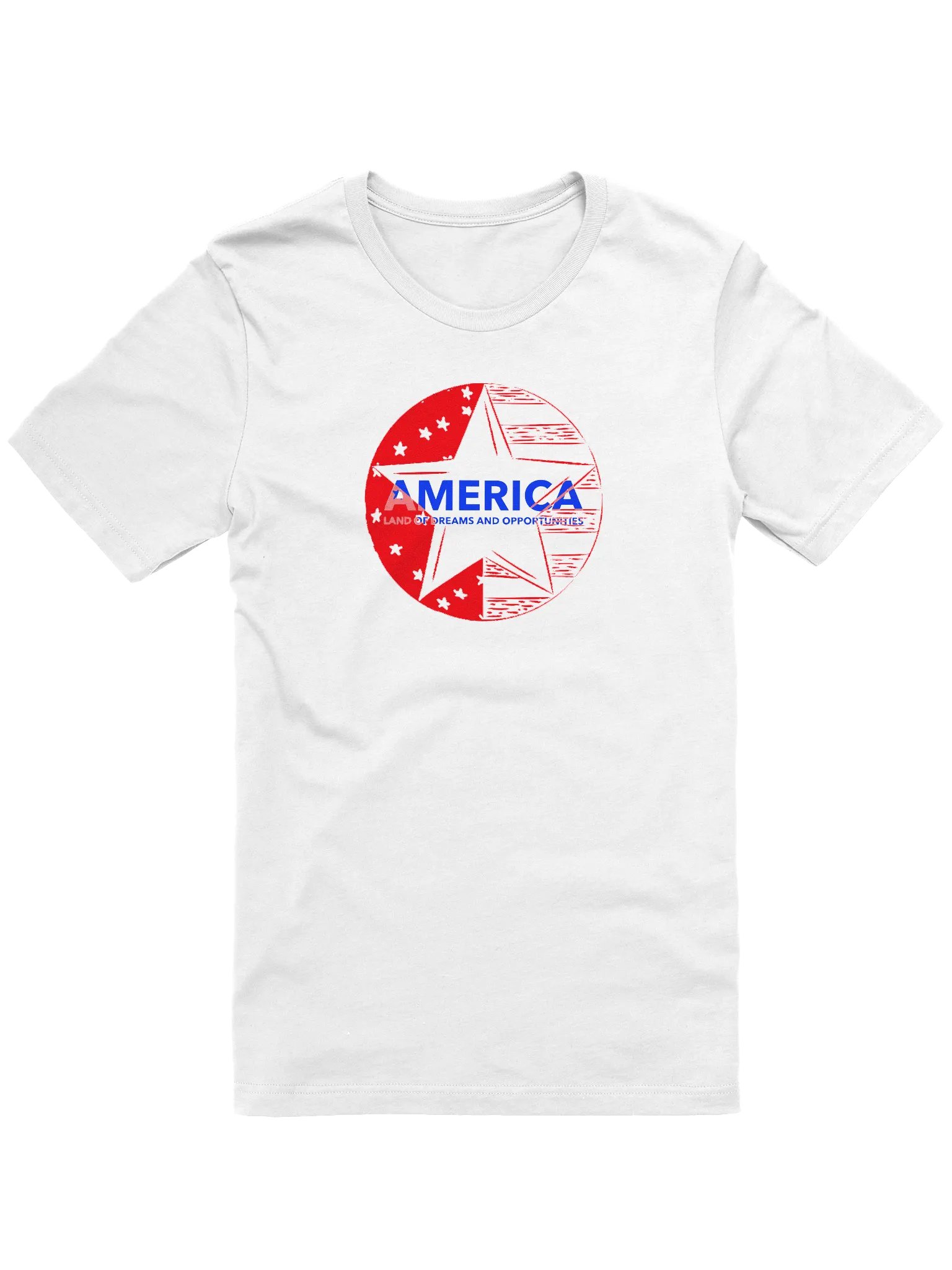 Patriotic Star Stamp Tee product image (51)