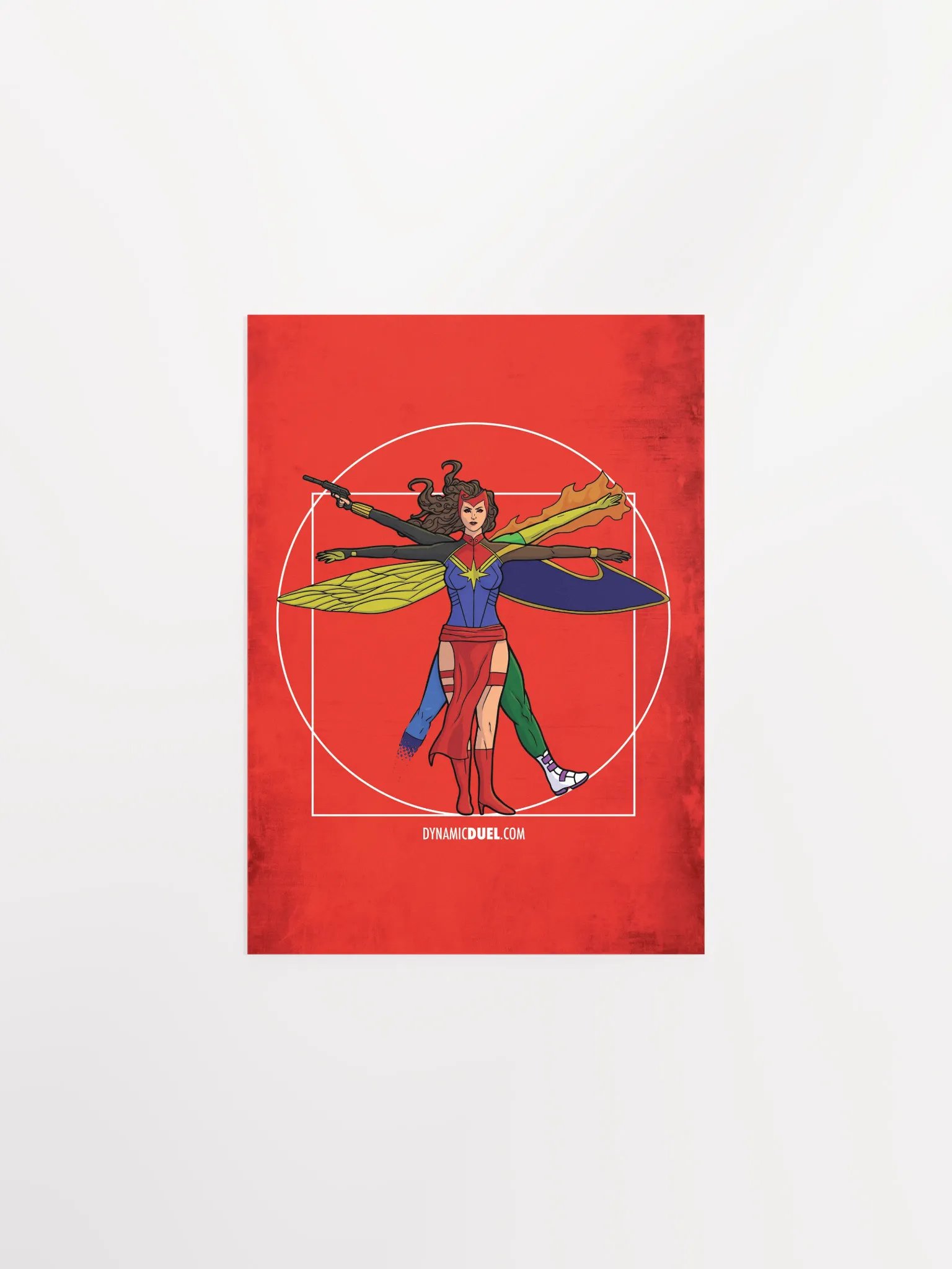 Marvel Vitruvian - Female Poster product image (4)