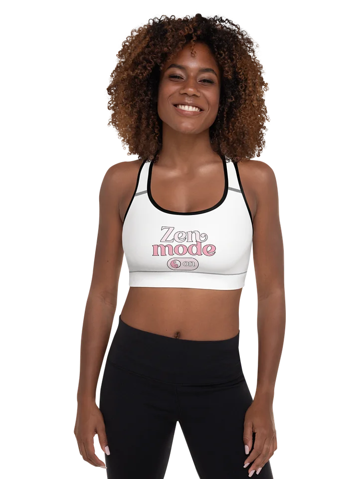 Zen Mode Activator Padded Sports Bra product image (2)
