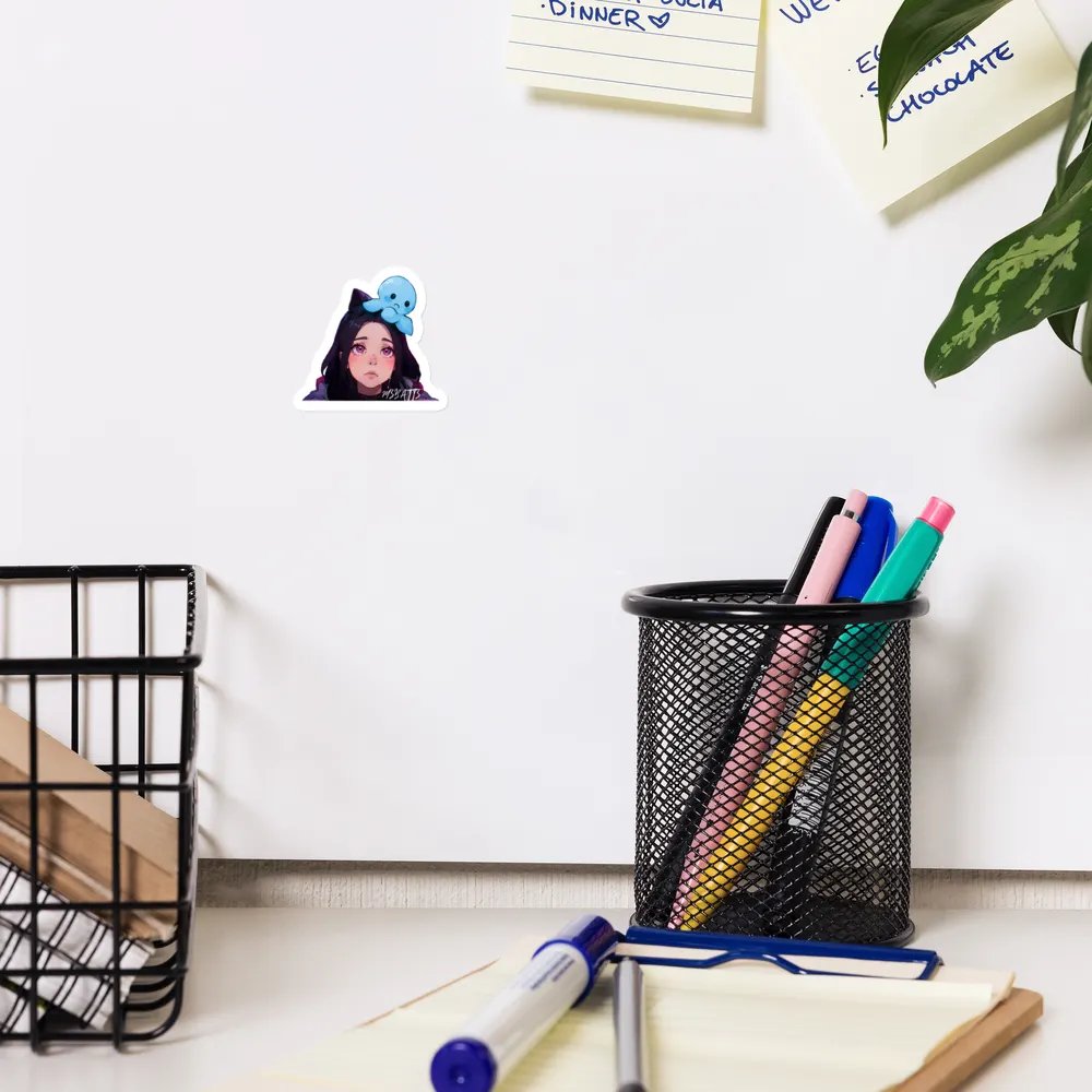 Sad Battz Squid Magnet product image (12)