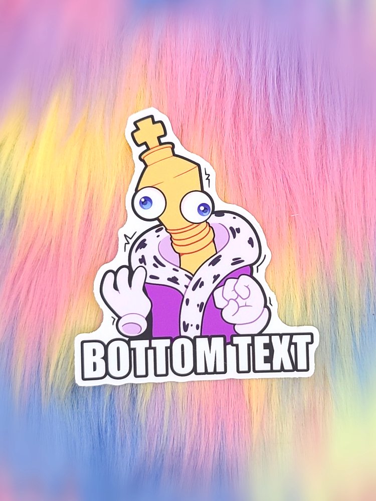 BOTTOM TEXT | Sticker product image (2)