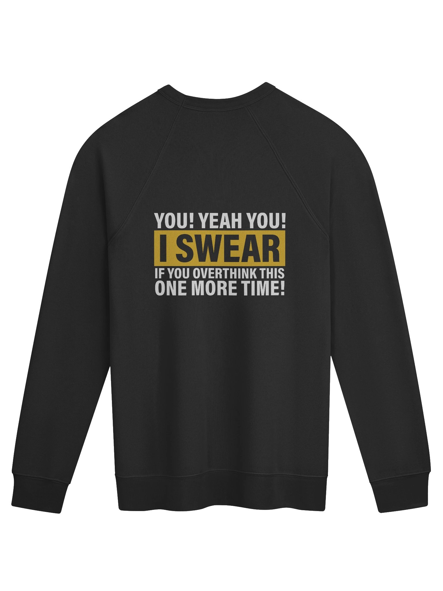 "Overthink" Fleece Sweatshirt product image (1)
