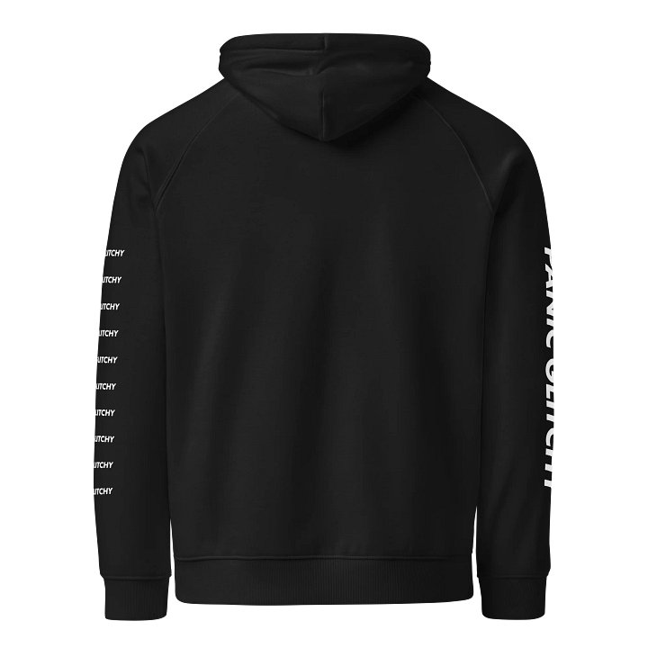 SussyBaka Torn Katakana Raglan Hoodie product image (2)