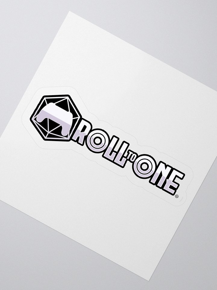 Roll to One Alt Sticker product image (2)