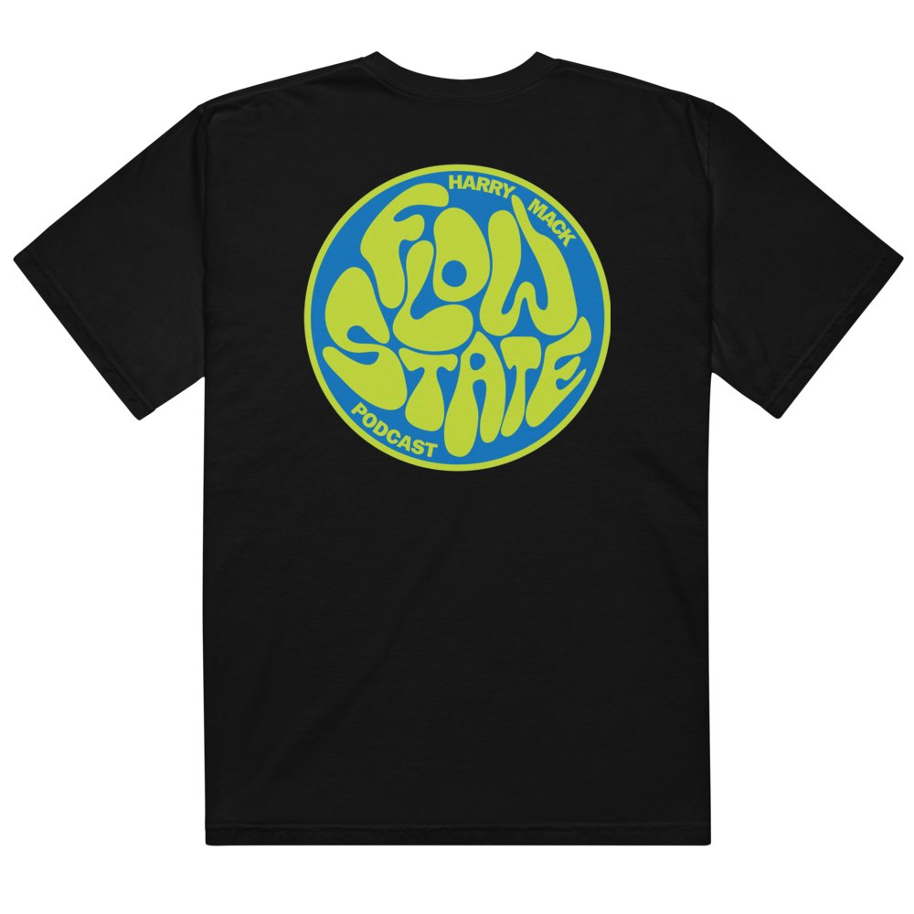 Flow State T-Shirt (Green and Blue) product image (2)