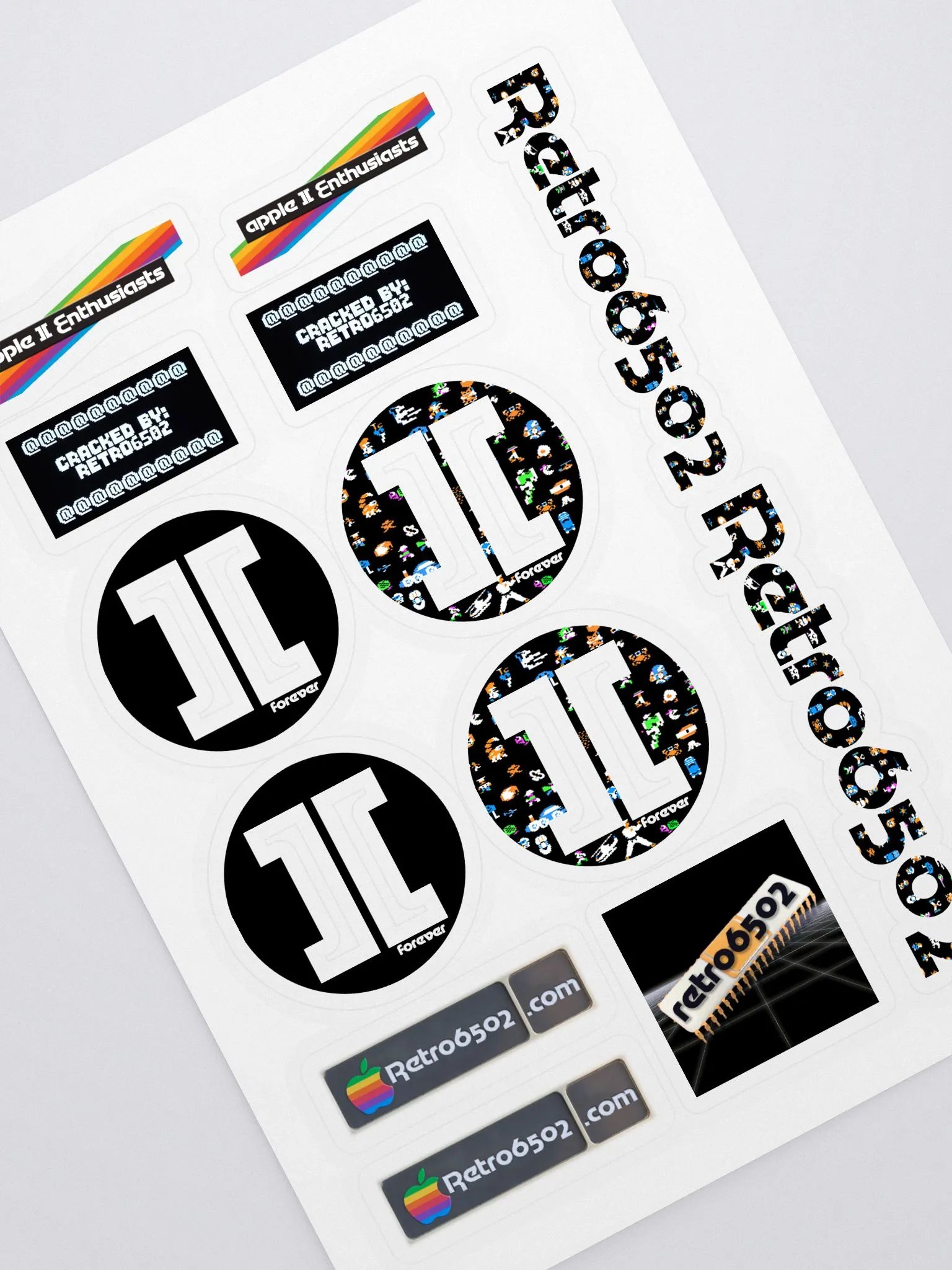 Retro6502 Apple II Fan Sheet product image (1)