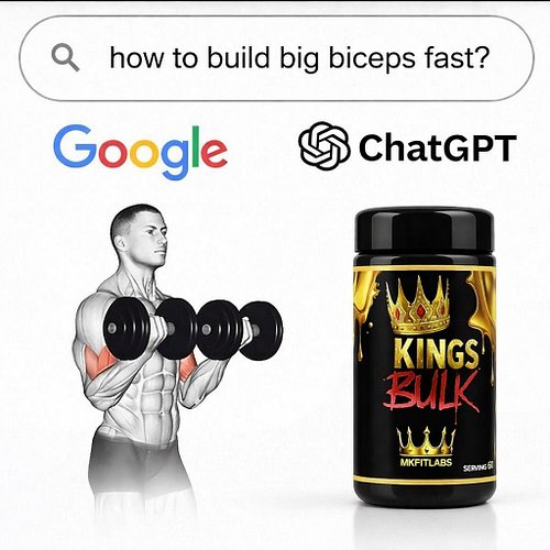 Gains from Google ❌ Gins from ChatGPT ✅ #mkfitlabs #gymmotivation #supplements #gymlife #chatgpt