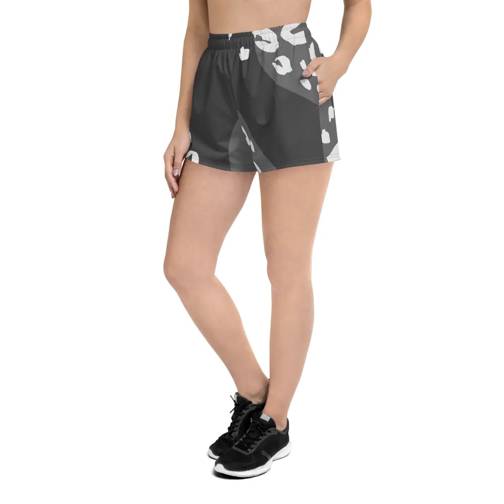 Flowing Grey Athletic Shorts product image (2)
