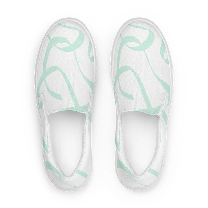 Mint Drift Custom everyday slip-ons💫 product image (1)