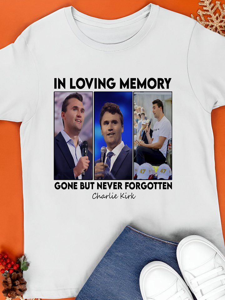 Charlie Kirk Remembrance Shirt product image (1)