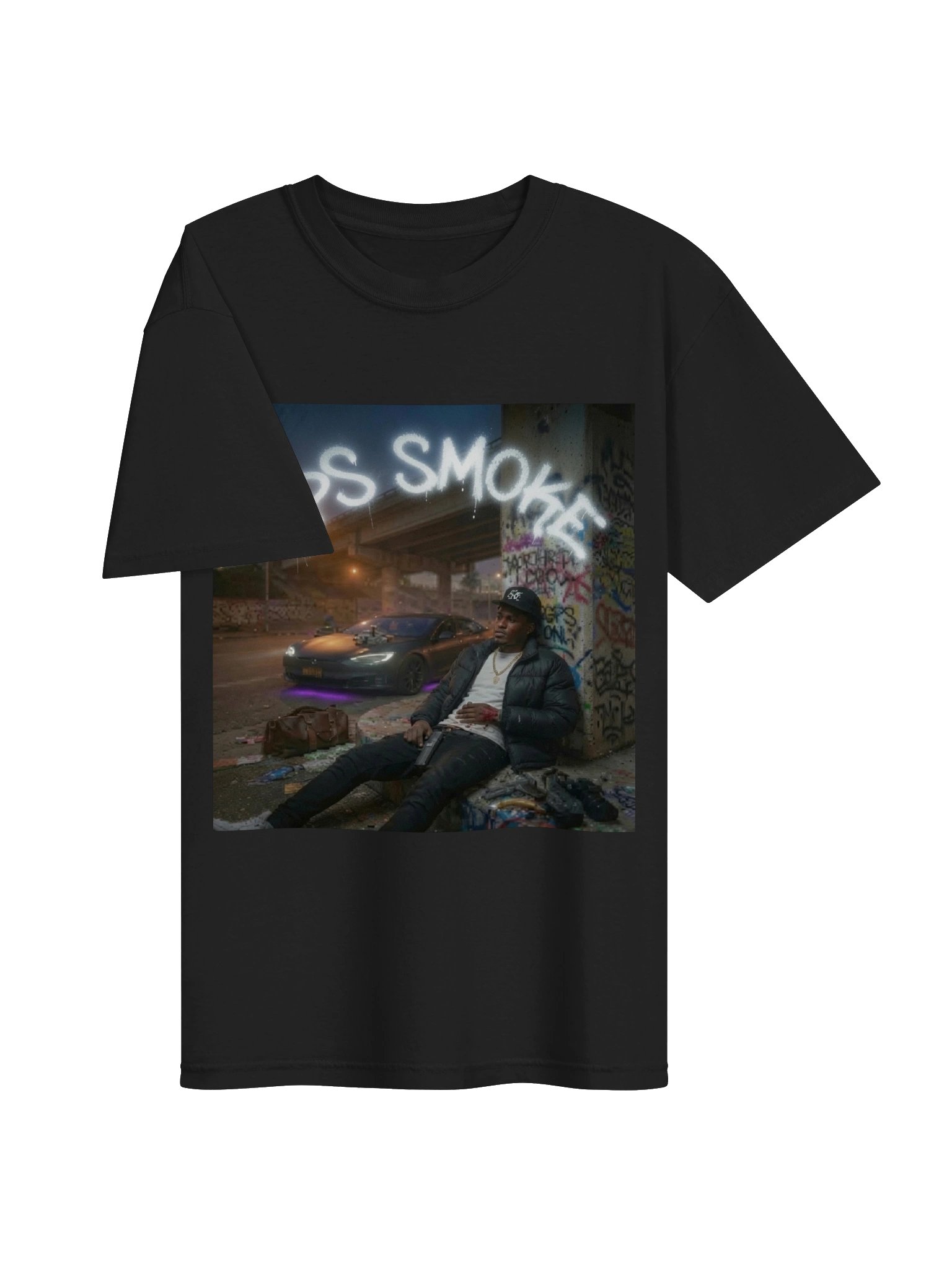 OPS SMOKE ~ tee product image (3)