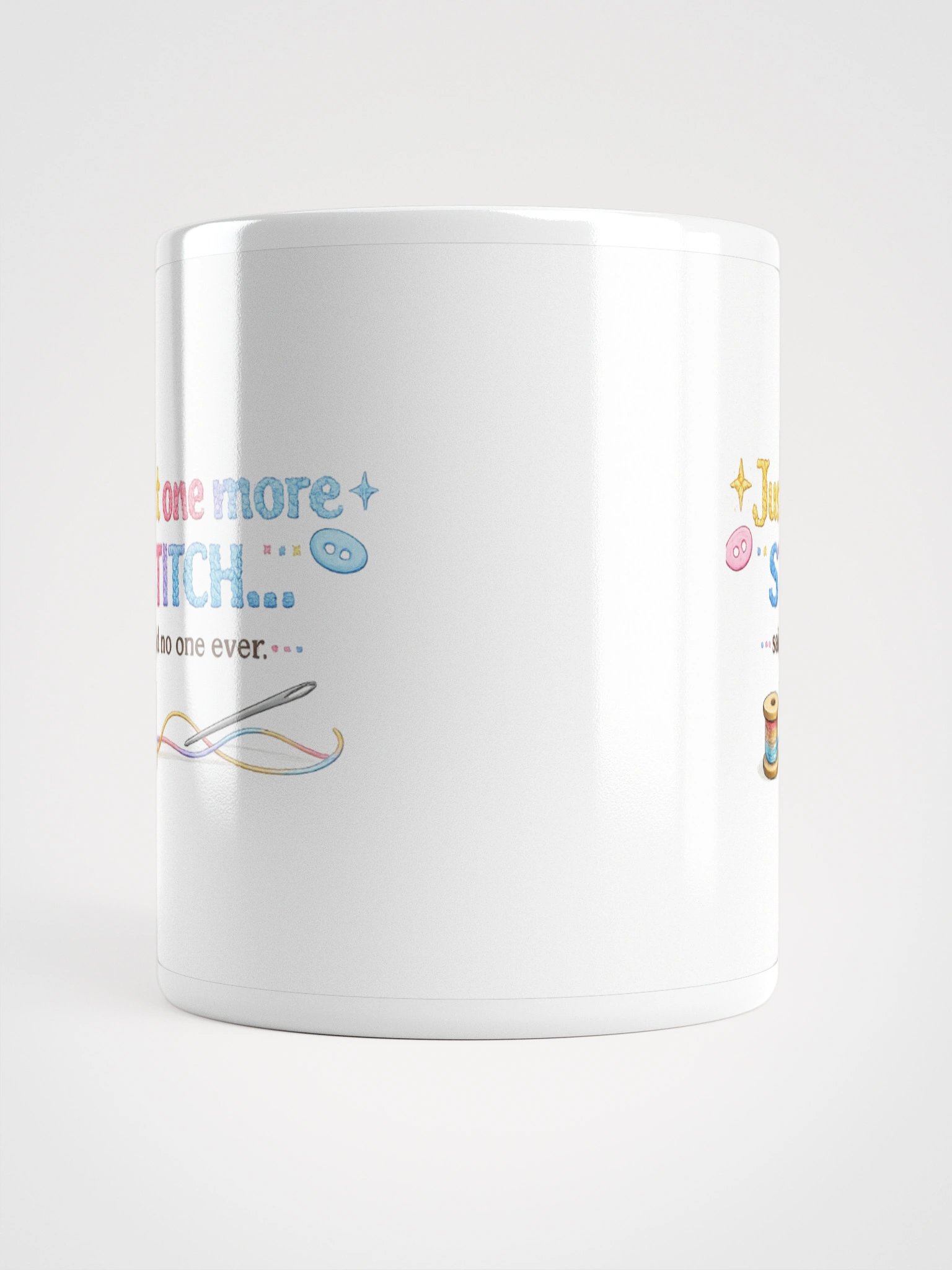 Just one more stitch... said no one ever Mug product image (3)