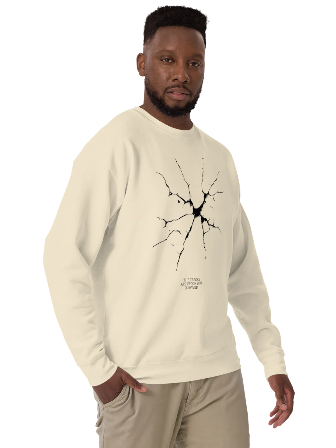 CRACKS — Survivor Sweatshirt product image (4)