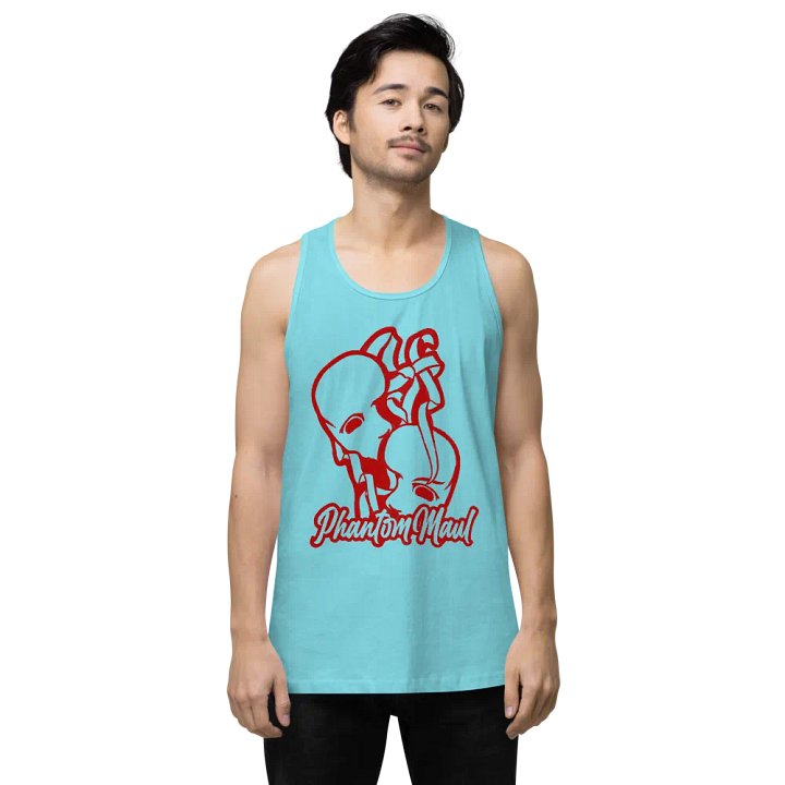 Red Logo Men's Tank Top product image (1)
