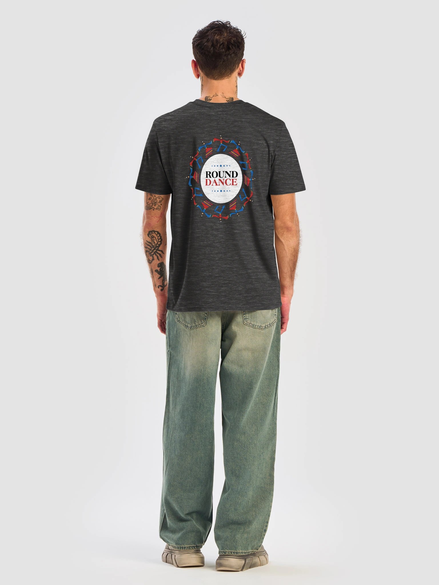 Round Dance Organic Fitted Tee product image (8)