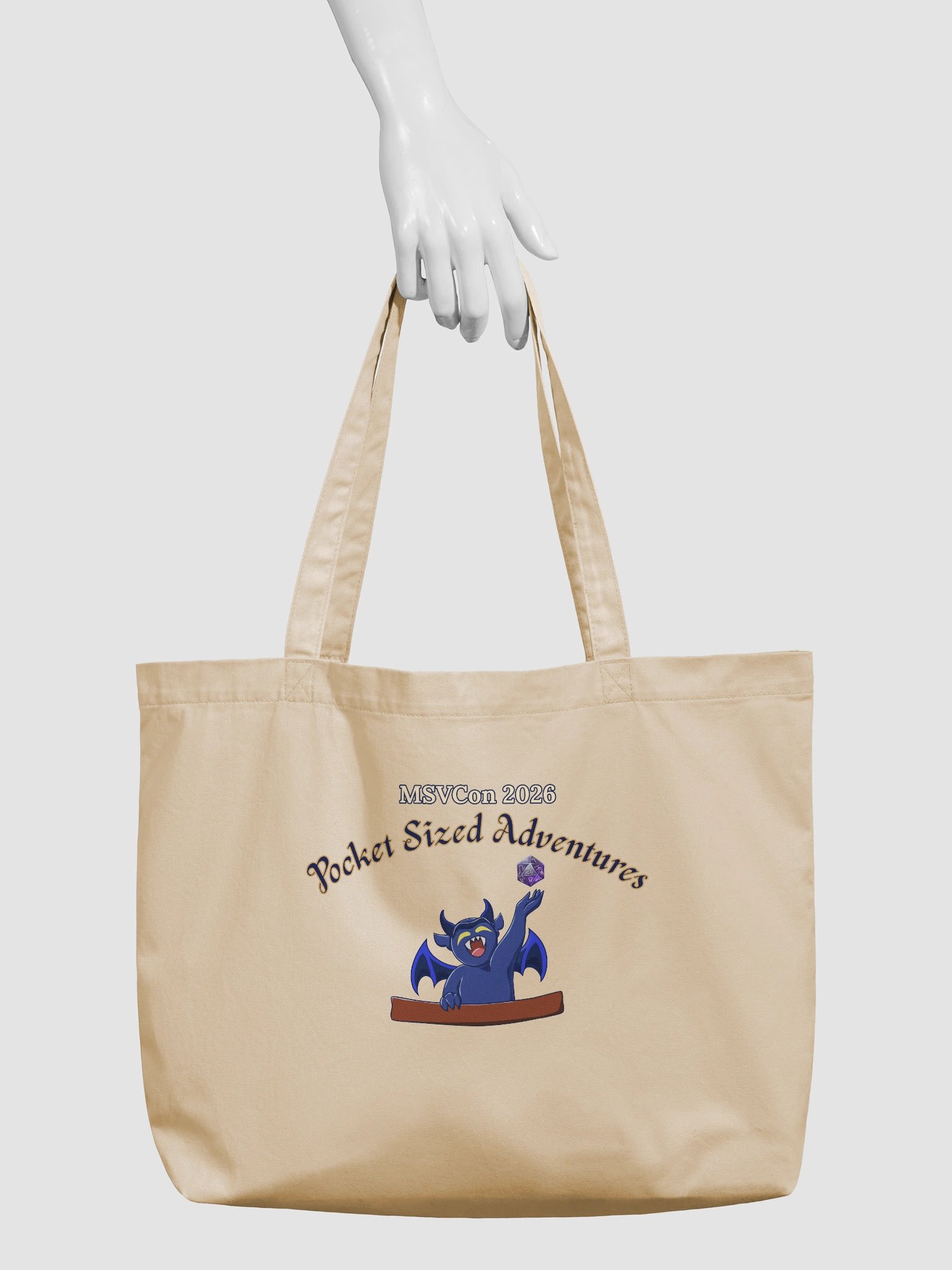 MSVCon 2026: Pocket Sized Adventures Cotton Tote product image (8)