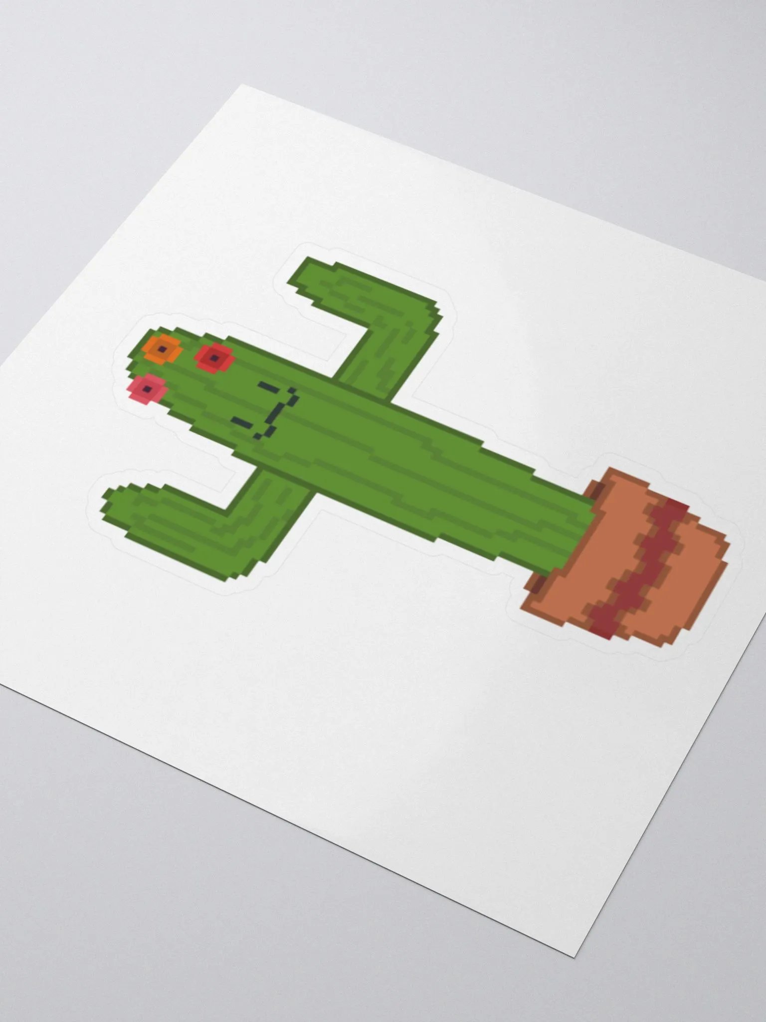 Cactus Claude Sticker product image (3)