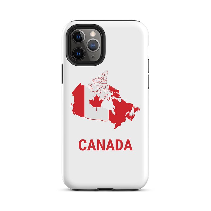 Canada 2026 World Cup Flag iPhone Tough Case - Canada Soccer Phone Cover - Dual Layer Protective Case product image (29)