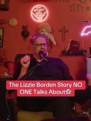 Would you ever dare to stay at the Lizzie Borden House?👻🪓 Hosts: @Soucy Writer  @Madison Timmons✨🌈  #ghoststory #podcastclips #hauntedhouse #paranormal #haunted 