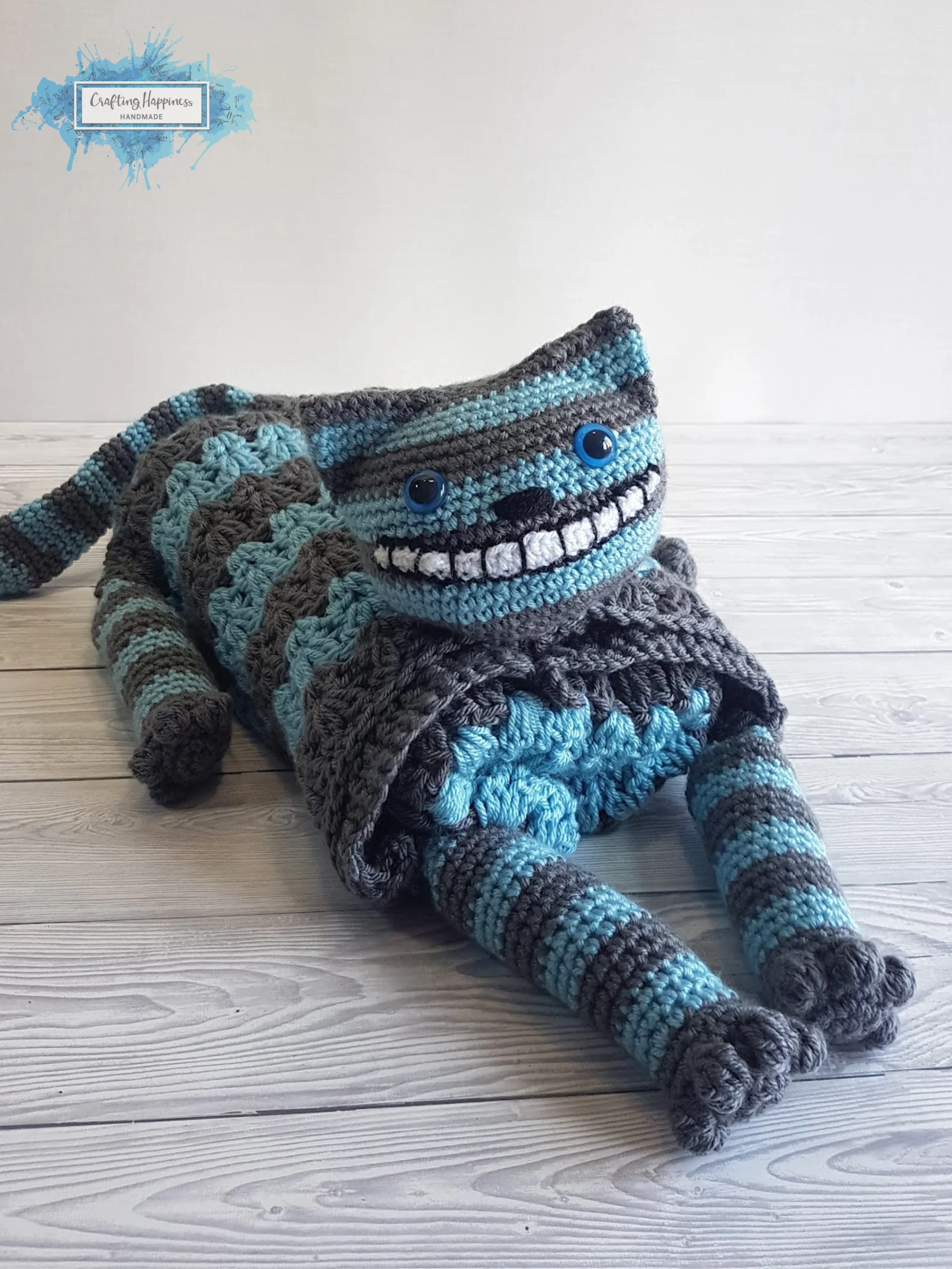 Cheshire Cat Crochet Baby Blanket Pattern, Alice in Wonderland (PDF Pattern) product image (5)
