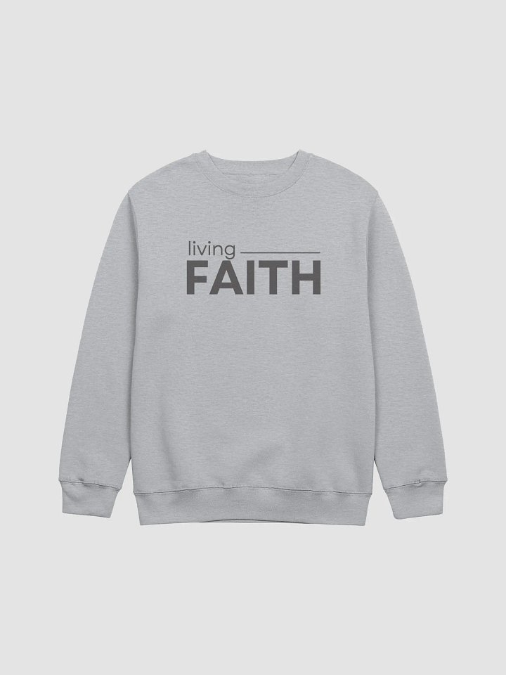 Living FAITH Premium Crewneck Sweatshirt product image (2)