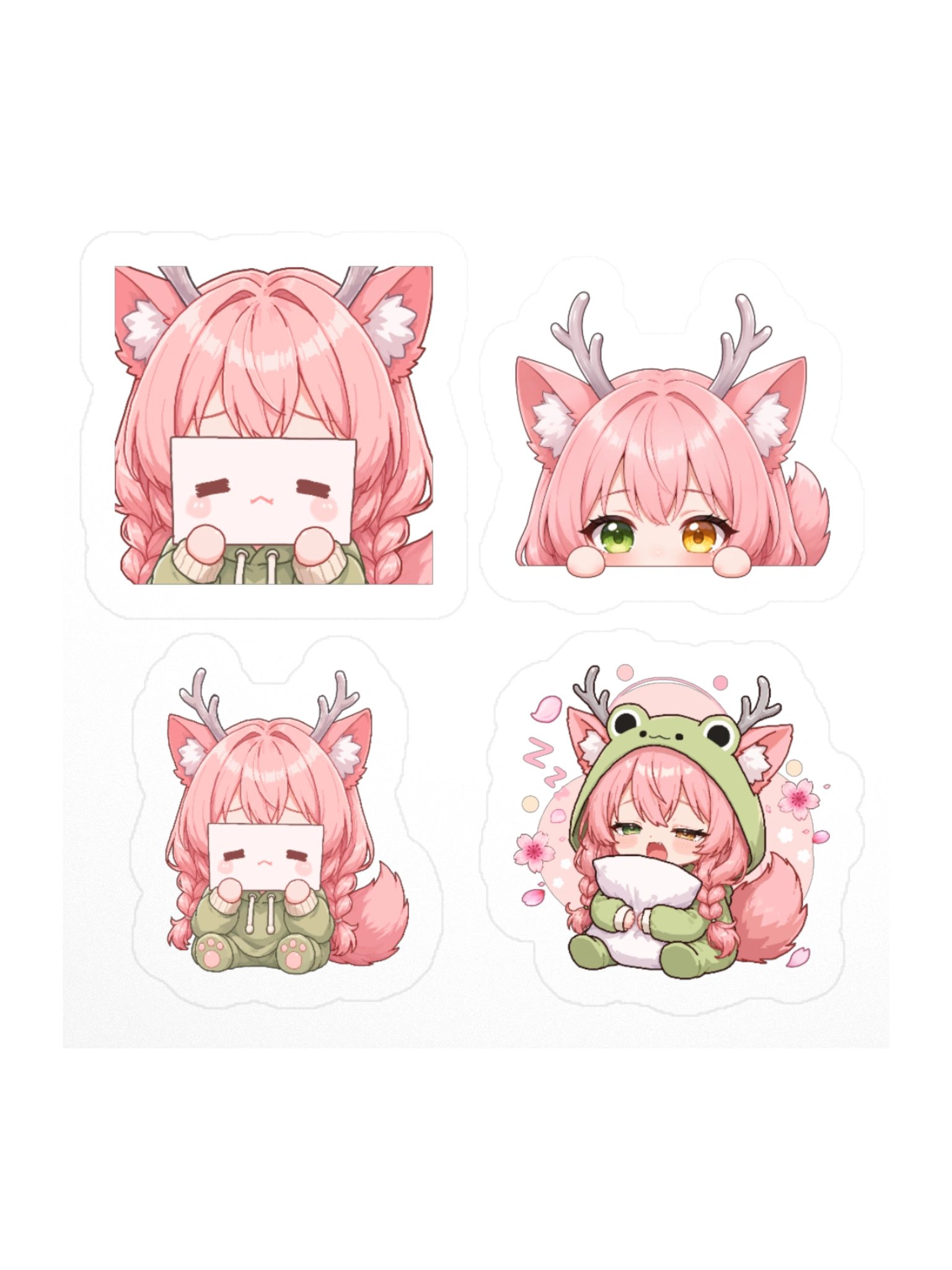 Cozy Fox Sticker Pack product image (1)