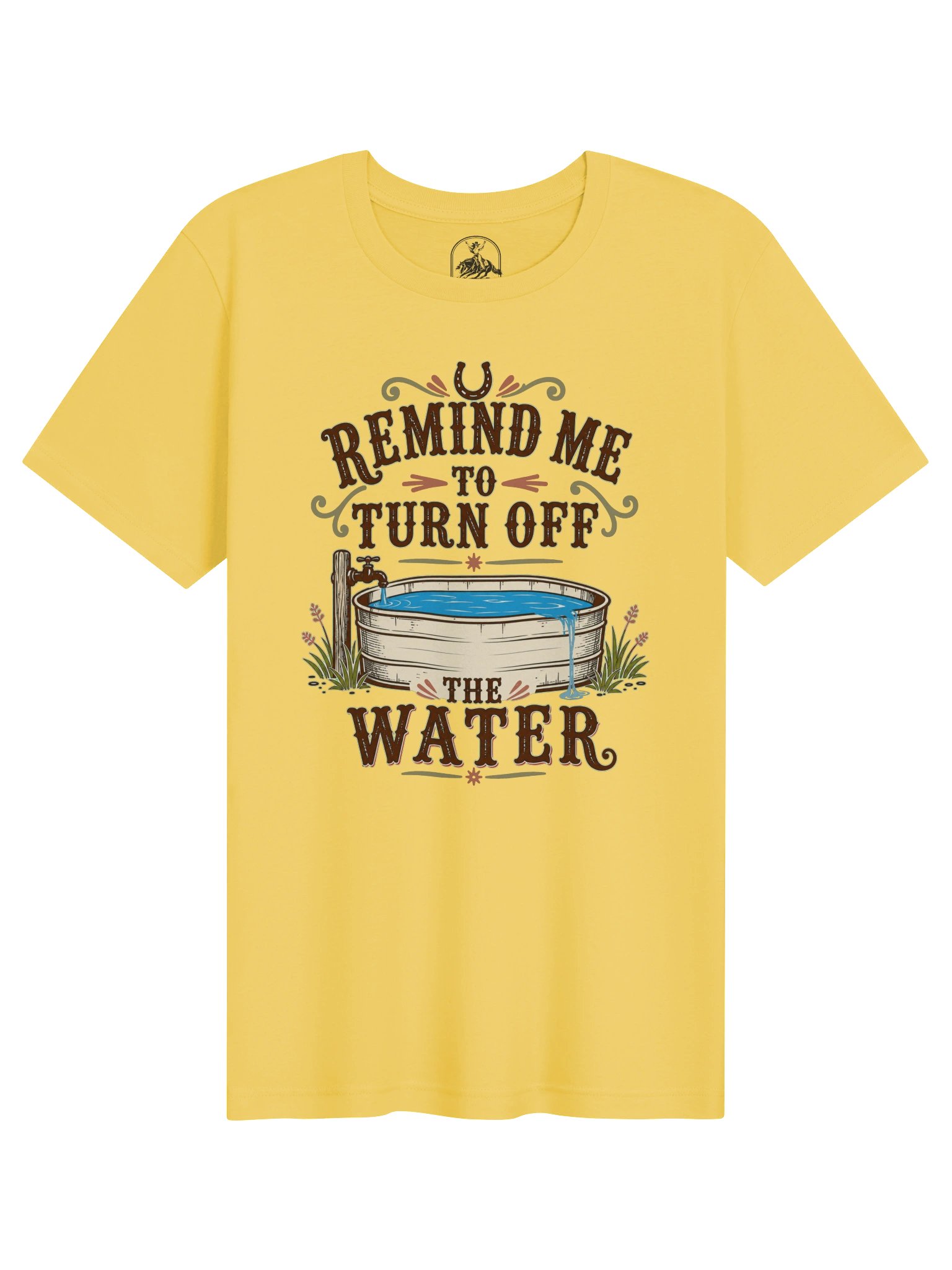 Remind Me to Turn Off the Water Tee product image (4)