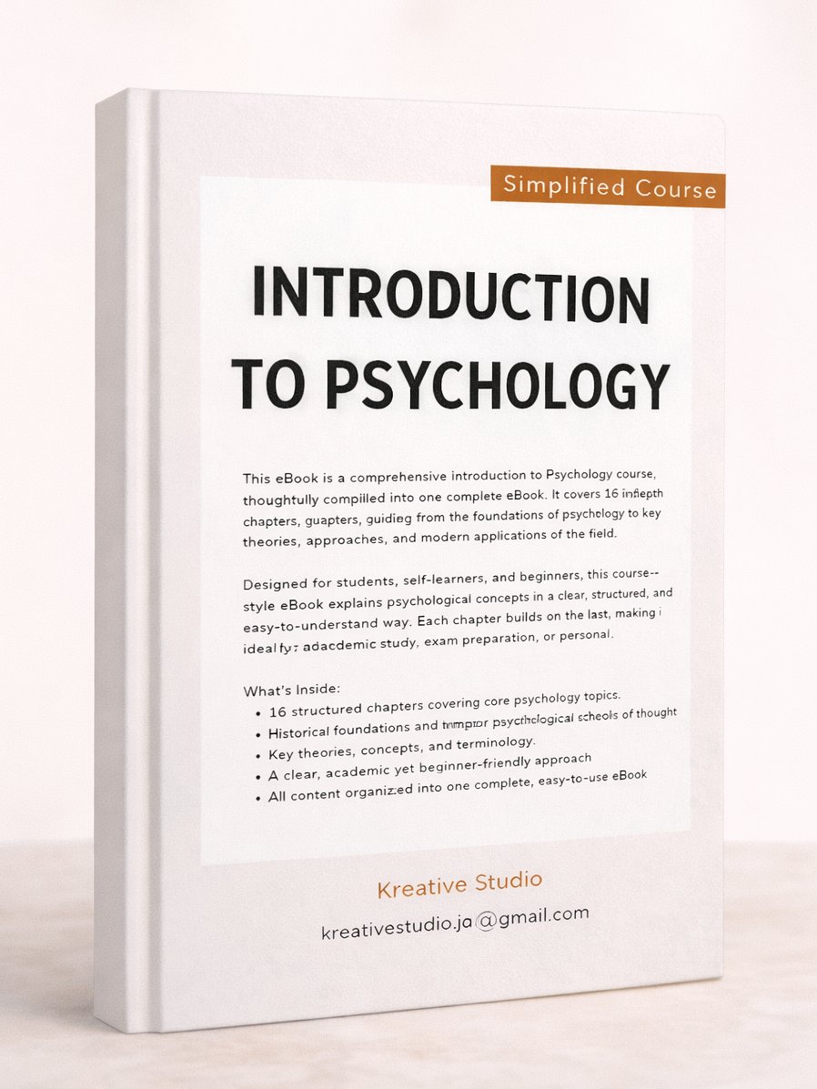 Introduction To Psychology Full Course product image (1)