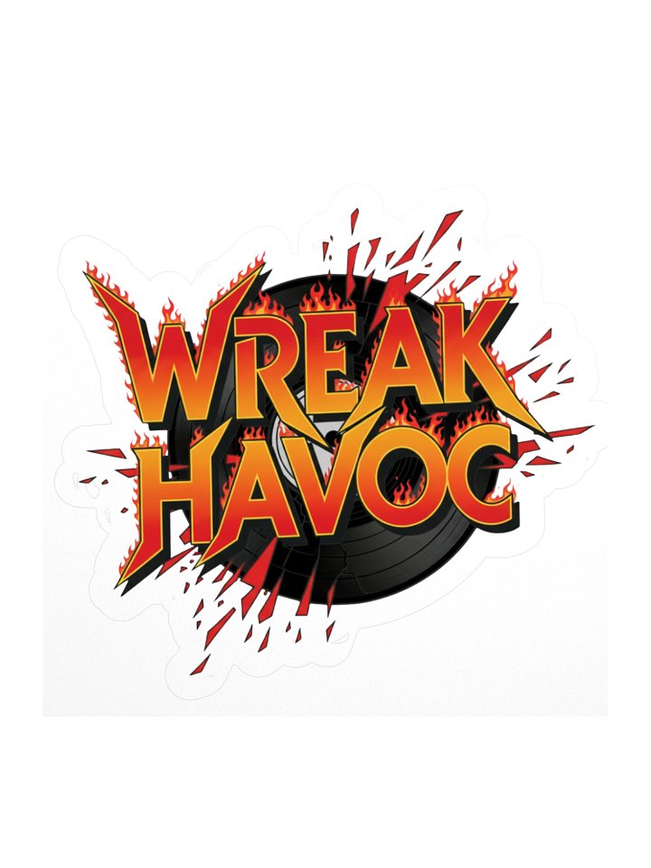 Wreak Havoc Vinyl Kiss Cut Stickers product image (1)