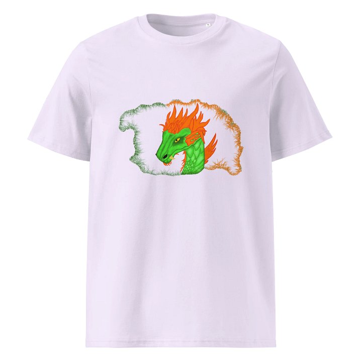 Fierce Dragon's Gaze Organic T-Shirt product image (1)