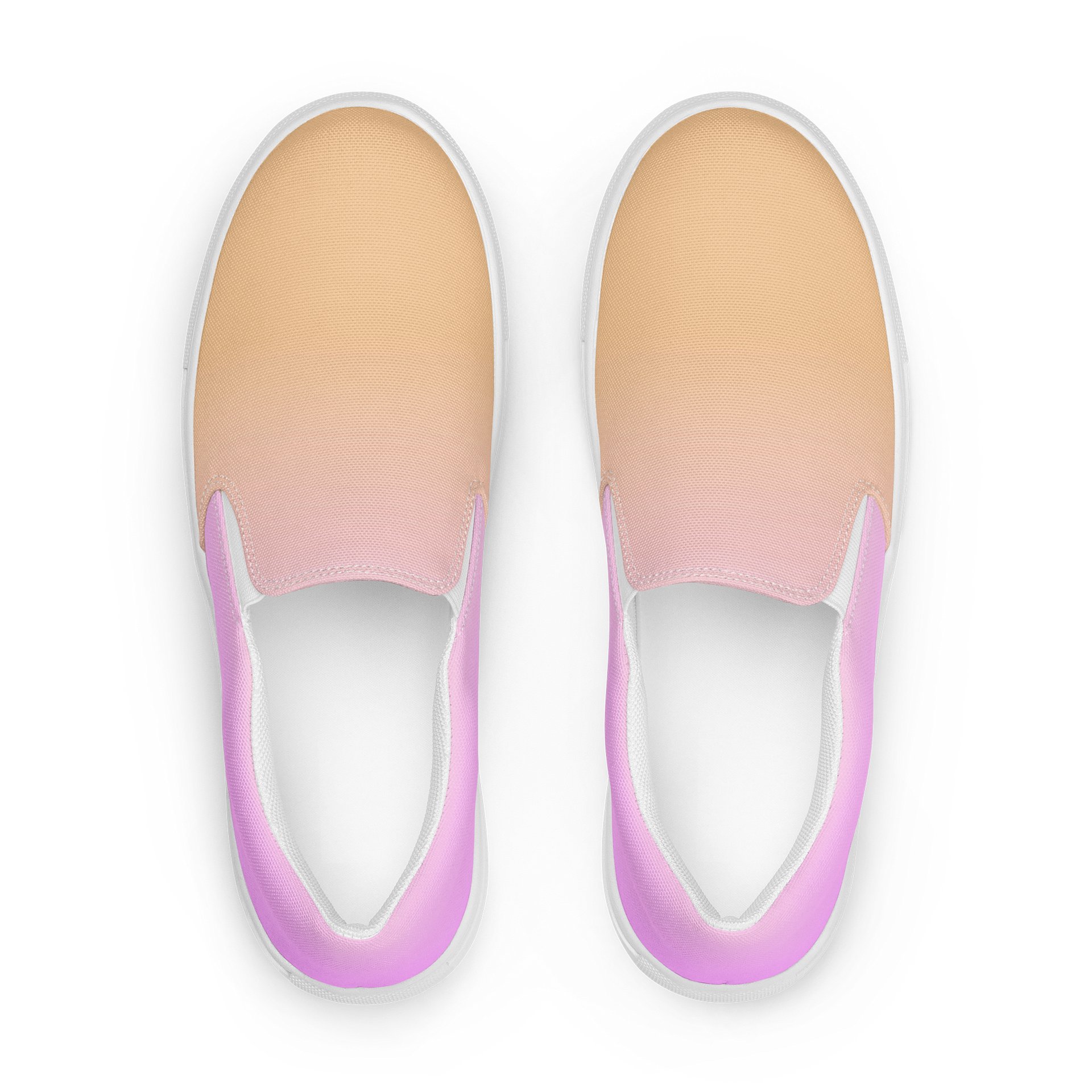 Soft Sunset Men’s Slip-On Canvas Shoes product image (1)