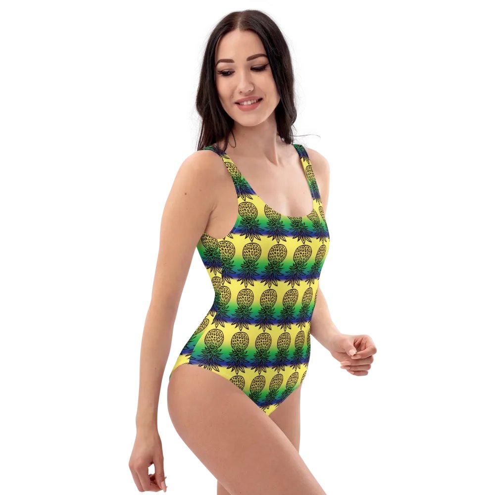 Upside Down Pineapples One-piece Swimsuit product image (7)