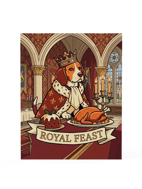 Royal Feast Beagle Poster