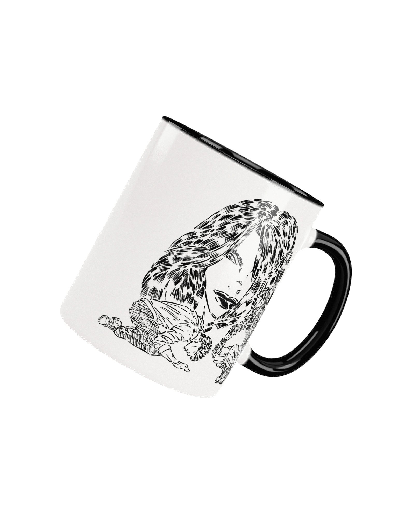 MEIFUMADO | Atsuko | Black & White Mug product image (4)
