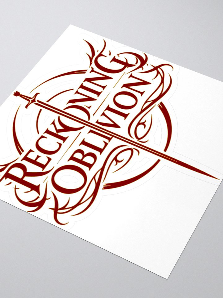 Reckoning Oblivion LOGO Sticker product image (2)