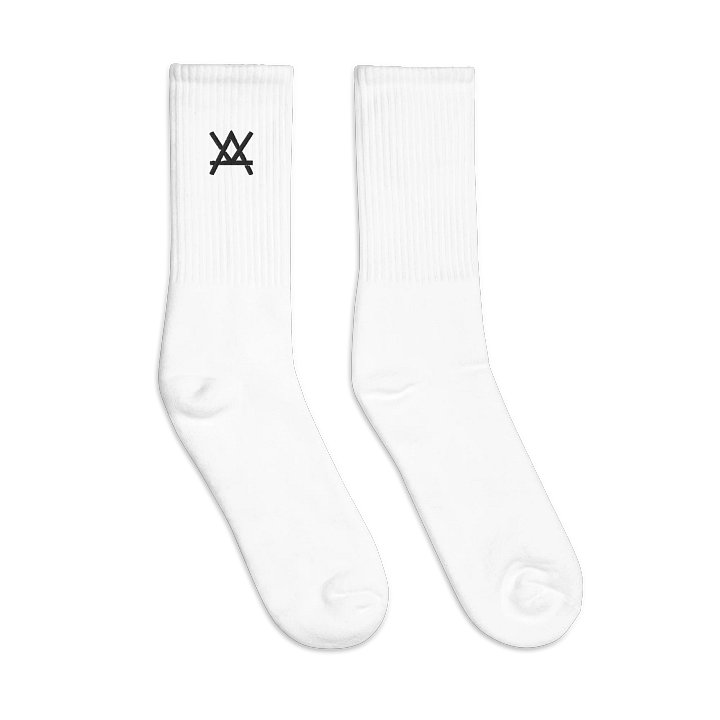 Logo Inverted Embroidered Socks product image (2)