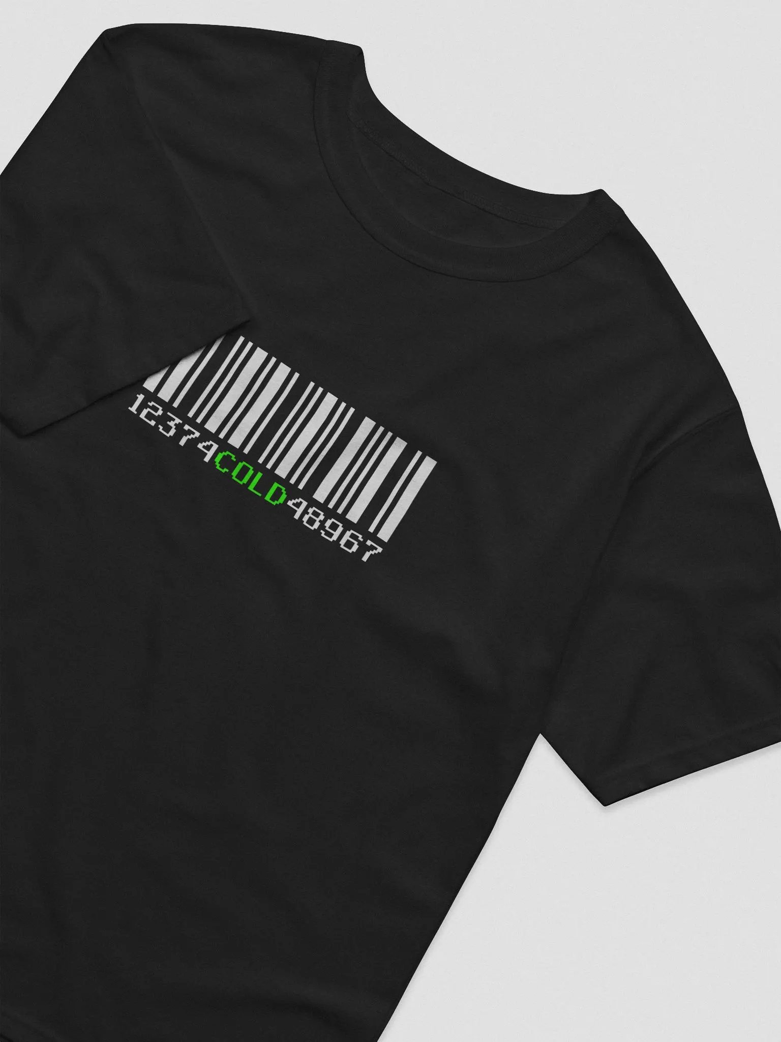 Cold Barcode Champion T-shirt product image (2)