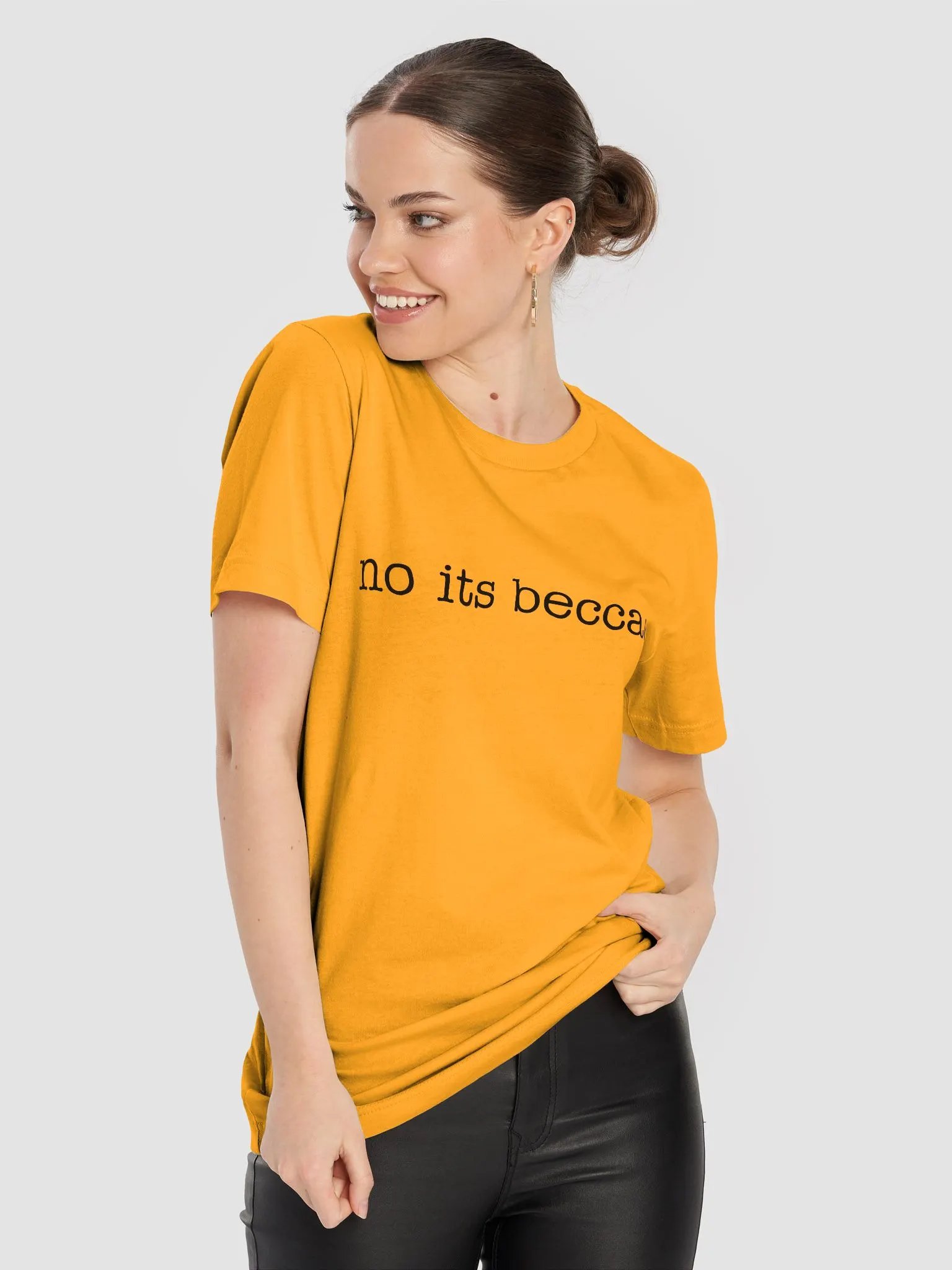 no its beccaea T-shirt product image (8)