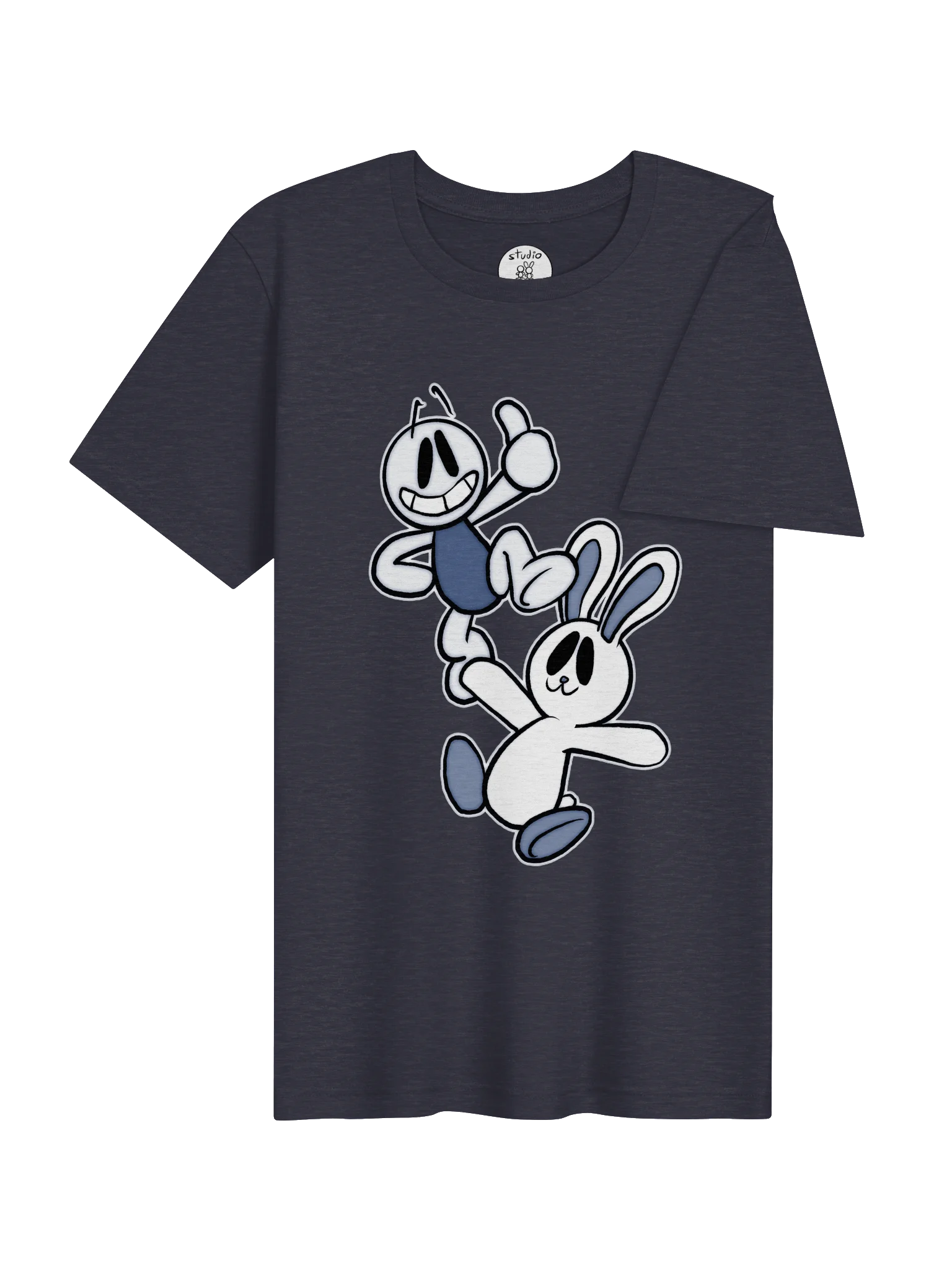 Mark and Flops Navy Tee product image (4)